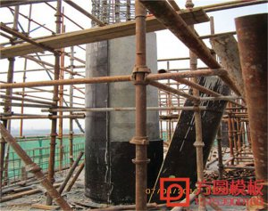 圆柱模板安装后需要检查验收方可下道上序